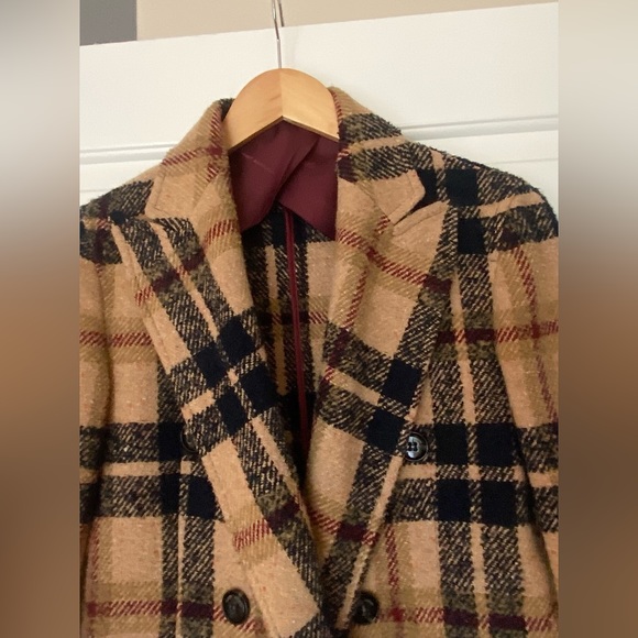 Burberry Style Tweed Takeshy Kurosawa Suit Jacket - Picture 7 of 16